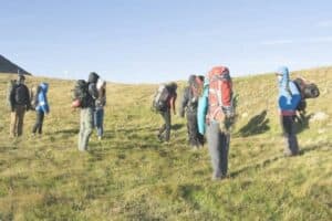 NEVEREST Outdoor Guide Praxisprojekt Wandern Gruppe Trekking Tour Rucksack Camping Ausrüstung