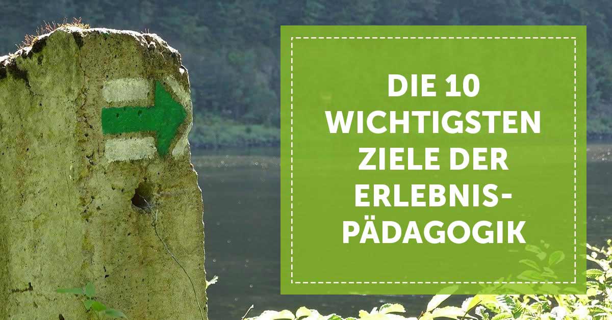 NEVEREST Blog Header Die 10 wichtigsten Ziele der Erlebnispädagogik See Weg Wanderung