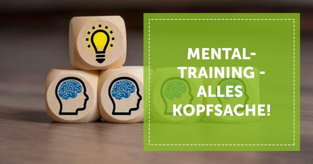 NEVEREST Blog Header Mentaltraining Alles Kopfsache Würfel Idee Glühbirne