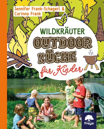 NEVEREST Buch Cover Wildkräuter Outdoorküche für Kinder