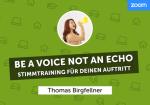 NEVEREST WBAH be a voice not an echo Thomas Birgfellner