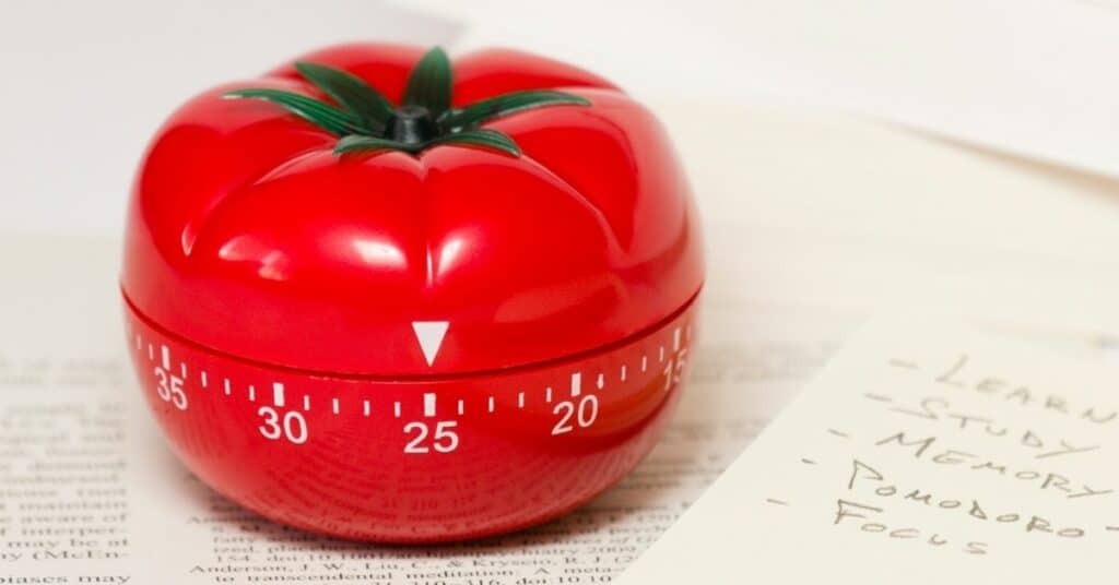 pomodoro_technik_zeitmanagement_methode_stoppuhr_küchenuhr_25_minuten