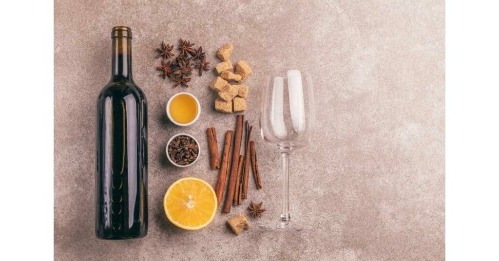 Glühwein selber machen_Gewürze_Wein_Rezept_Glas