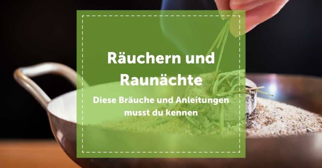 NEVEREST Blog Header Räuchern und Raunächte Bräuche Anleitung