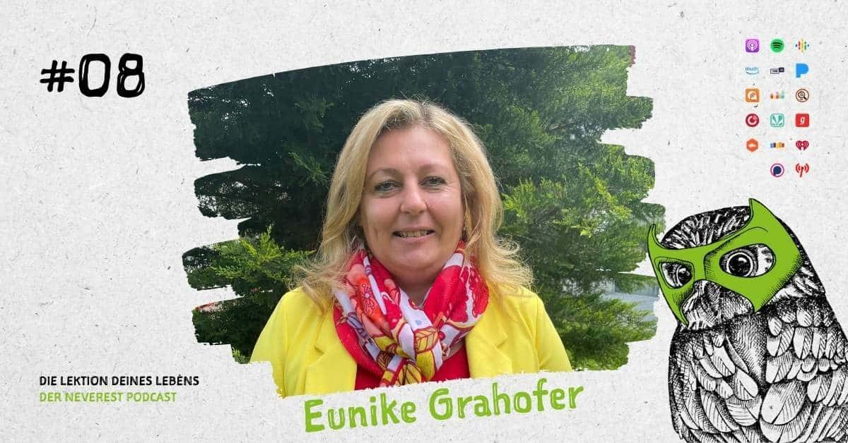 NEVEREST Podcast DLDL - Eunike Grahofer - Profilbild Baum Kräuterexpertin Autorin