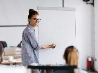 NEVEREST CSR Seminar für Lehrlinge - Präsentation eines Lehrlings